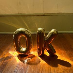 OK Letters | great as bookends!
